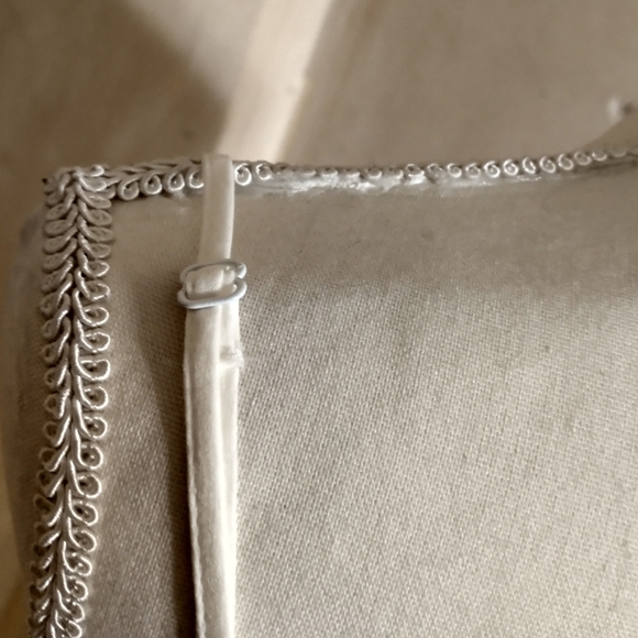 Off White Multi-Layered Ruffled Tank - Picture 4 of 9